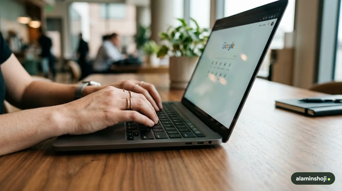 Customer searching on Google with buying intent - alaminshoji.com