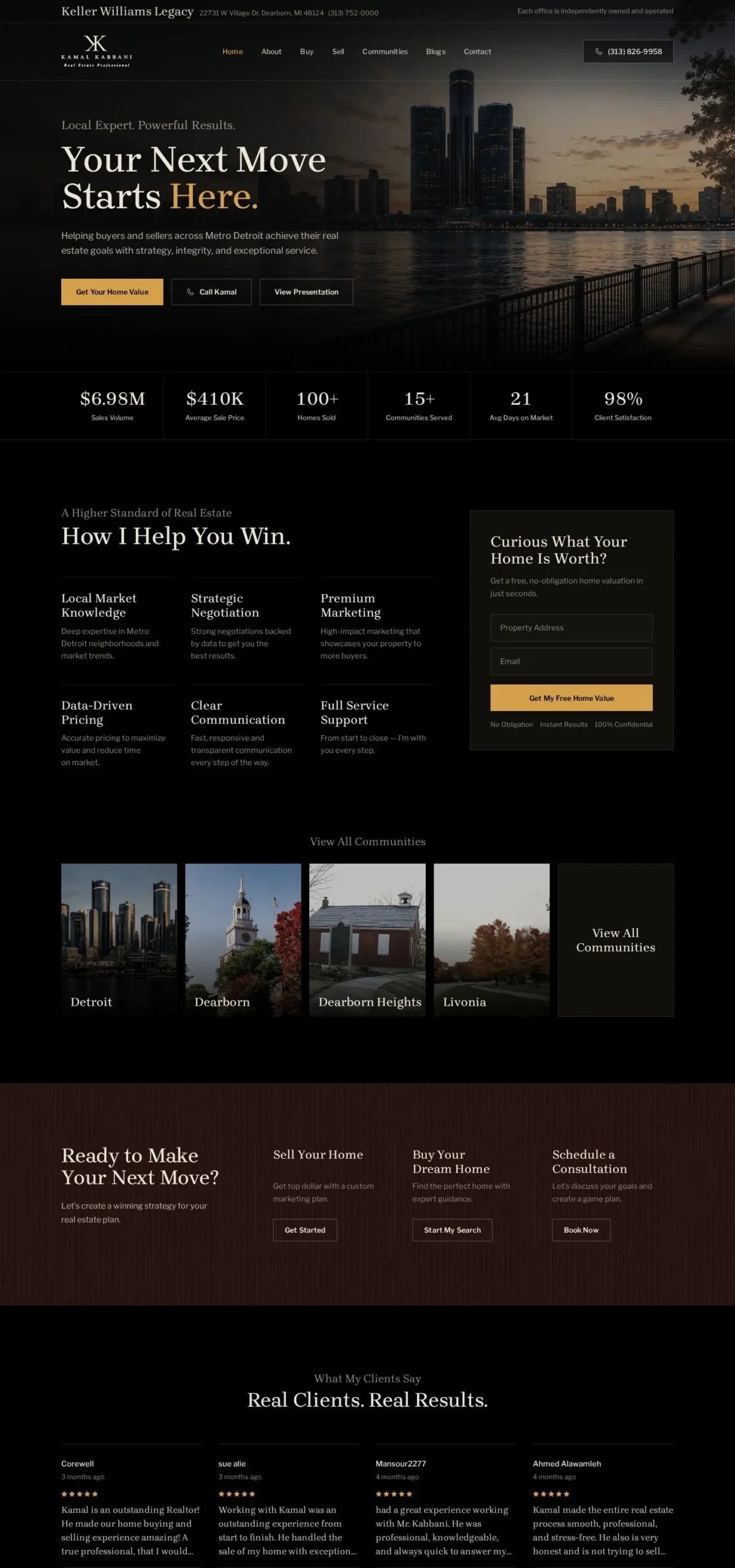 Kamal Kabbani website preview